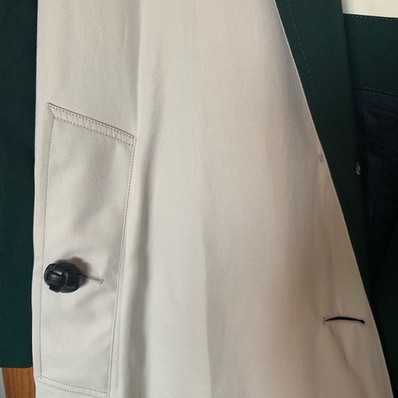 Burberry detachable hood wool and cotton gabardine - Picture 5 of 8